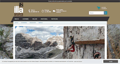 Desktop Screenshot of illasports.com